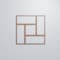 Ekena Millwork Large Sheffield Decorative Fretwork Wood Wall Panels, Wood (Paint Grde), 23 3/8"W x 23 3/8"H x 3/8"T WALW24X24X0375SHFMF - alternate 3